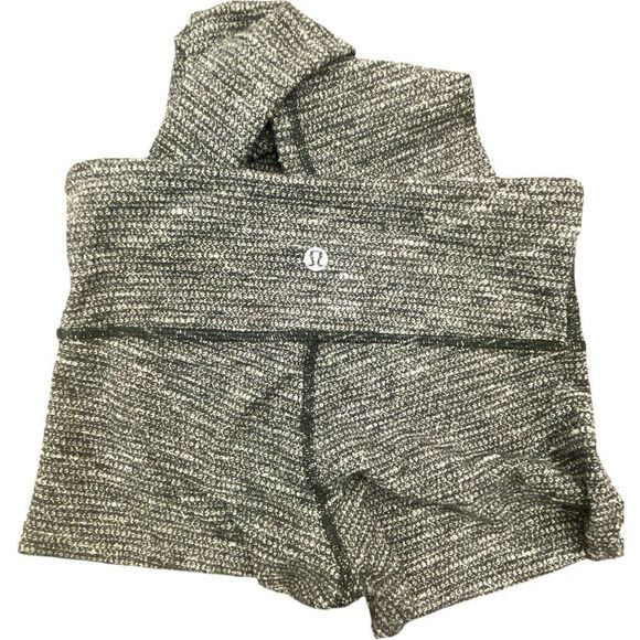 Lululemon Wunder Under Leggings in Luon Grey Knit Heather Marl size 4 - Picture 3 of 4